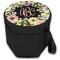 Boho Floral Collapsible Personalized Cooler & Seat (Closed)