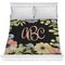 Boho Floral Comforter - Full / Queen (Personalized)