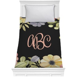 Boho Floral Comforter - Twin XL (Personalized)