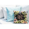 Boho Floral Decorative Pillow Case - LIFESTYLE 2