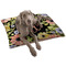 Boho Floral Dog Bed - Large LIFESTYLE