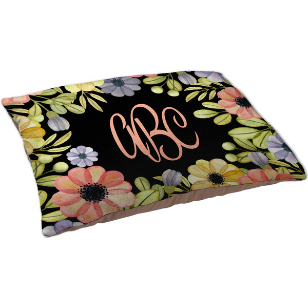 Boho Floral Dog Bed - Large
