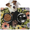 Boho Floral Dog Food Mat - Medium LIFESTYLE