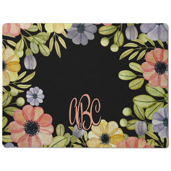 Boho Floral Dog Food Mat - Medium without bowls