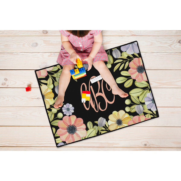 Boho Floral Door Mats - LIFESTYLE kid