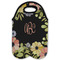 Boho Floral Double Wine Tote - Flat (new)