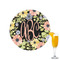 Boho Floral Drink Topper - Small - Single with Drink