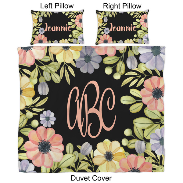 Boho Floral Duvet Cover Set - King - Approval