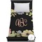 Boho Floral Duvet Cover - Twin (Personalized)