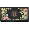 Boho Floral Canvas Checkbook Cover (Personalized)