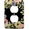 Boho Floral Electric Outlet Plate