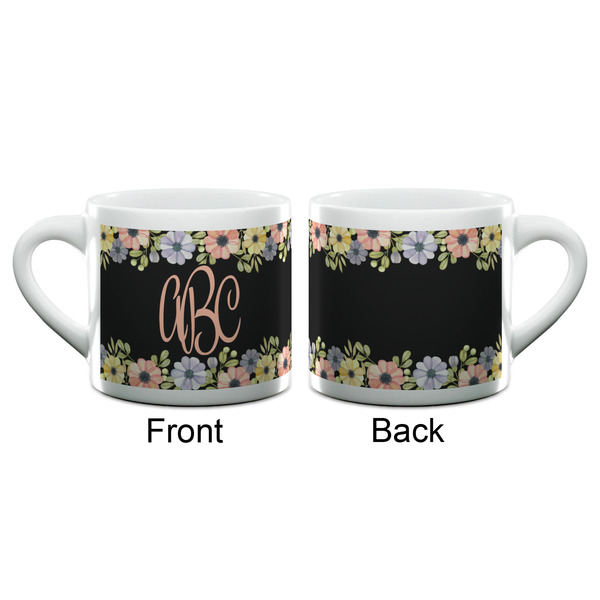 Boho Floral Espresso Cup - 6oz (Double Shot) (APPROVAL)