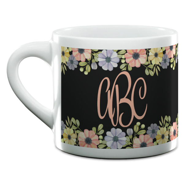 Boho Floral Espresso Cup - 6oz (Double Shot) (MAIN)
