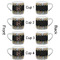 Boho Floral Espresso Cup - 6oz (Double Shot Set of 4) APPROVAL