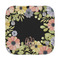 Boho Floral Face Cloth-Rounded Corners