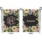 Boho Floral Garden Flag - Double Sided Front and Back