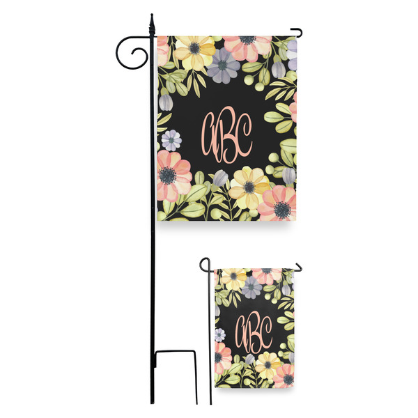 Boho Floral Garden Flag - PARENT/MAIN