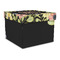 Boho Floral Gift Box with Lid - Canvas Wrapped - Large (Personalized)