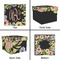 Boho Floral Gift Boxes with Lid - Canvas Wrapped - XX-Large - Approval