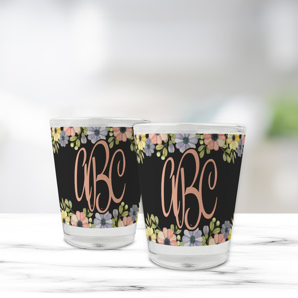 Boho Floral Glass Shot Glass - Standard - LIFESTYLE