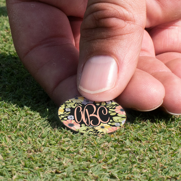 Boho Floral Golf Ball Marker - Hand
