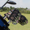 Boho Floral Golf Club Cover - Set of 9 - On Clubs