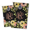Boho Floral Golf Towel - PARENT (small and large)