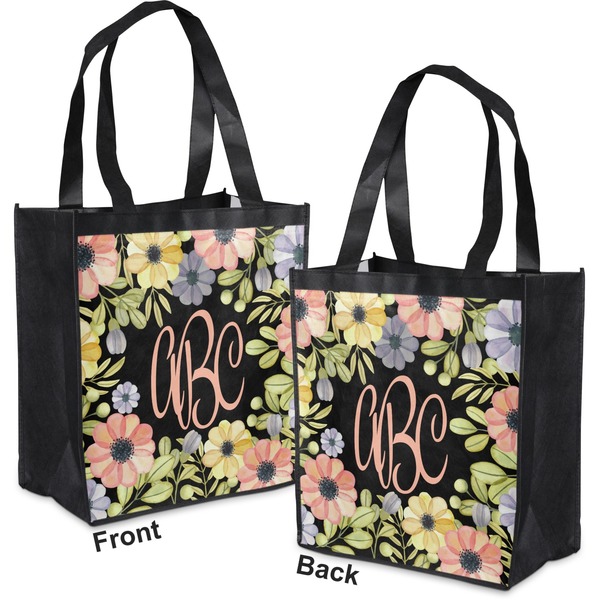 Boho Floral Grocery Bag - Apvl