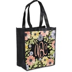 Boho Floral Grocery Bag (Personalized)