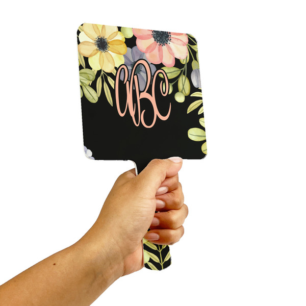 Boho Floral Hand Mirrors - Alt View