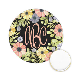 Boho Floral Printed Cookie Topper - 2.15" (Personalized)