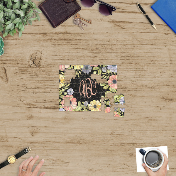Boho Floral Jigsaw Puzzle 110 Piece - In Context