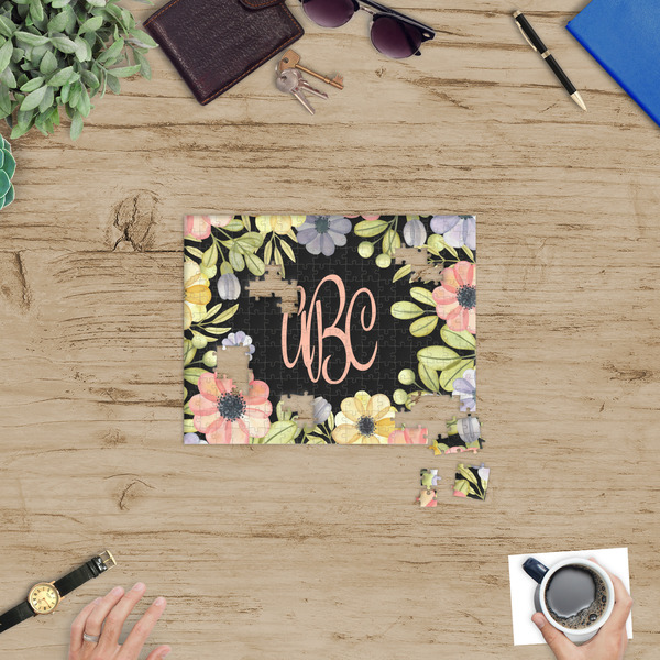 Boho Floral Jigsaw Puzzle 252 Piece - In Context
