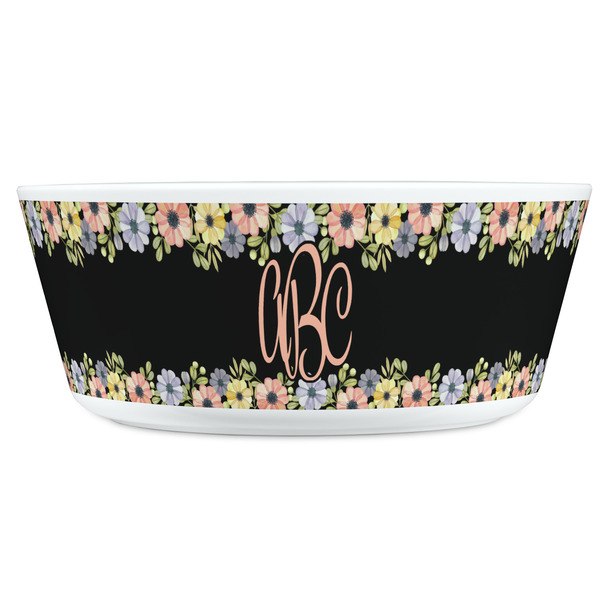 Boho Floral Kids Bowls - FRONT