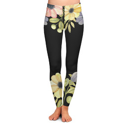 Boho Floral Ladies Leggings - Medium
