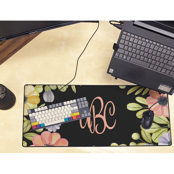 Boho Floral Large Gaming Mats - LIFESTYLE