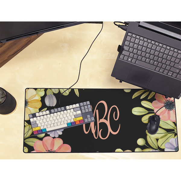 Boho Floral Large Gaming Mats - LIFESTYLE