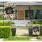 Boho Floral Large Garden Flag - LIFESTYLE