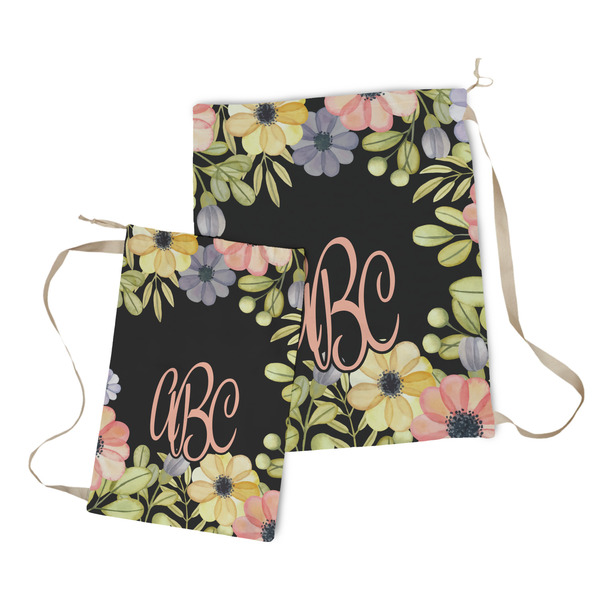 Boho Floral Laundry Bag - Both Bags
