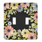 Boho Floral Light Switch Cover (2 Toggle Plate)