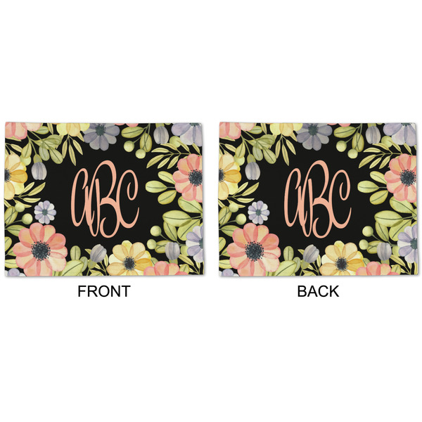 Boho Floral Linen Placemat - APPROVAL (double sided)