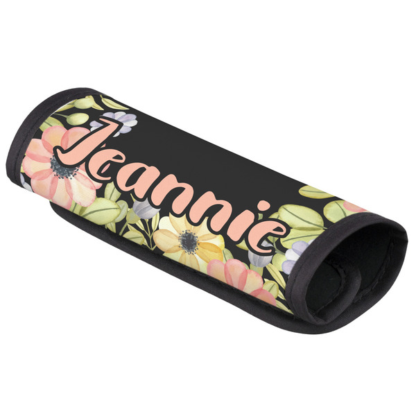 Custom Boho Floral Luggage Handle Cover (Personalized)