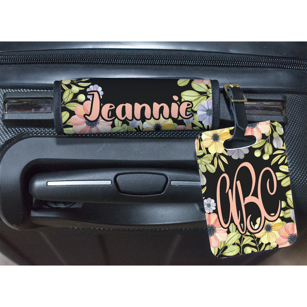 Boho Floral Luggage Wrap & Tag