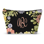Boho Floral Makeup Bag - Small - 8.5"x4.5" (Personalized)
