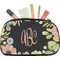 Boho Floral Makeup / Cosmetic Bag - Medium (Personalized)