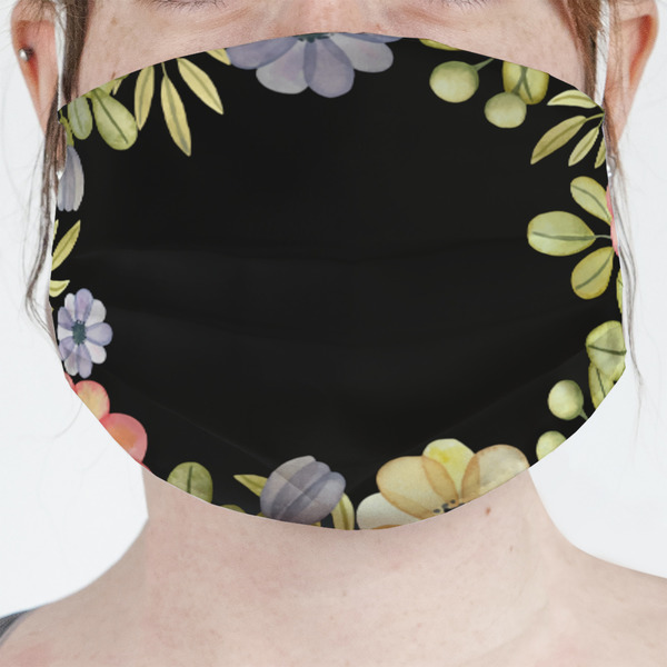 Custom Boho Floral Face Mask Cover