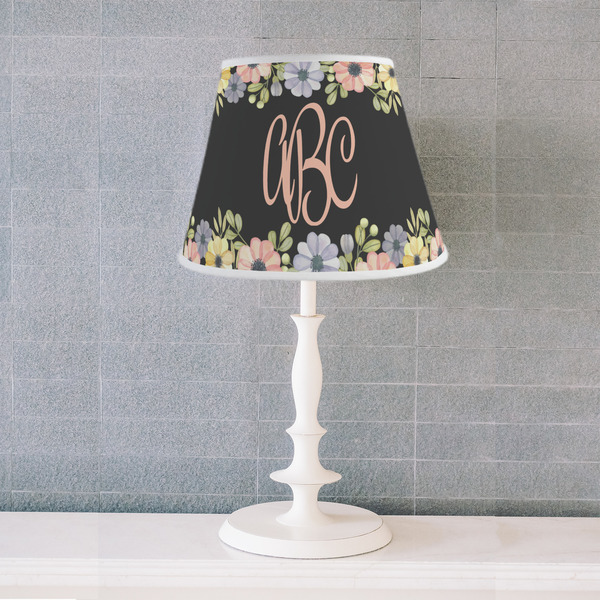 Boho Floral Poly Film Empire Lampshade - Lifestyle