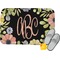 Boho Floral Memory Foam Bath Mat - 34"x21" (Personalized)