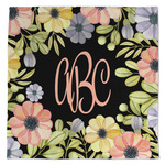 Boho Floral Microfiber Dish Towel (Personalized)