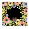 Boho Floral Microfiber Dish Rag (Personalized)